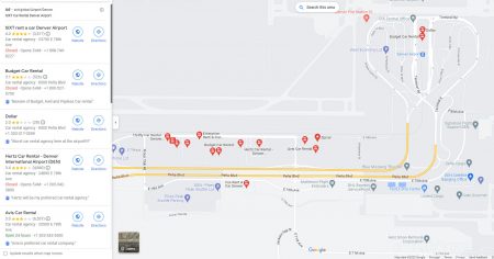 Car rental Denver International - Car Rental Denver Airport 450x236