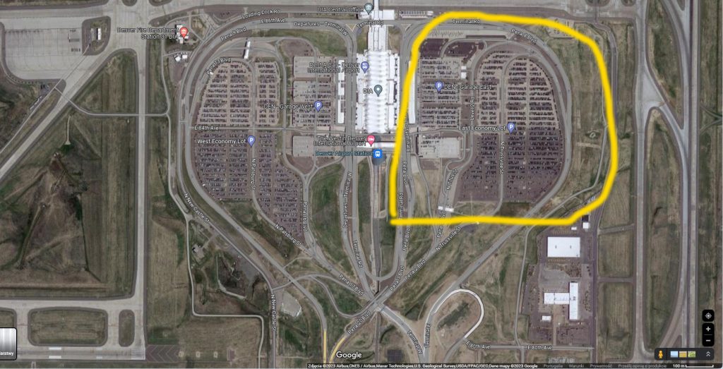 East terminal denver airport Denver International Airport